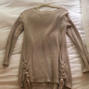 Tan sweater